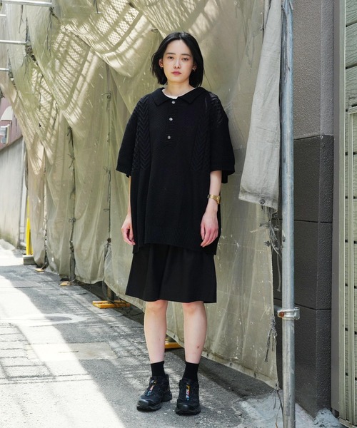 「Lulu ＆ Arnie」 「air tokyo」半袖ポロシャツ MEDIUM ブラウン メンズ | Lulu ＆ Arnie | 05