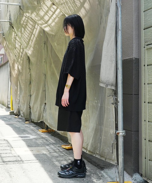 「Lulu ＆ Arnie」 「air tokyo」半袖ポロシャツ MEDIUM ブラウン メンズ | Lulu ＆ Arnie | 06