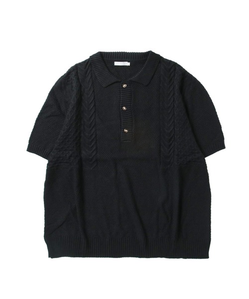 「Lulu ＆ Arnie」 「air tokyo」半袖ポロシャツ MEDIUM ブラウン メンズ | Lulu ＆ Arnie | 08