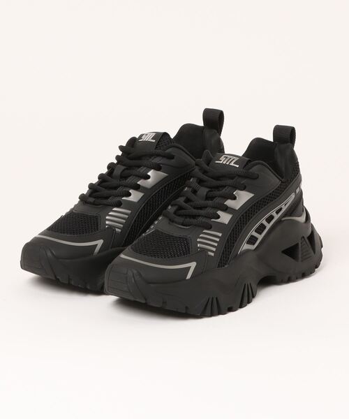 「STEVE MADDEN」 ローカットスニーカー 22.5cm オレンジ系その他 レディース_画像4
