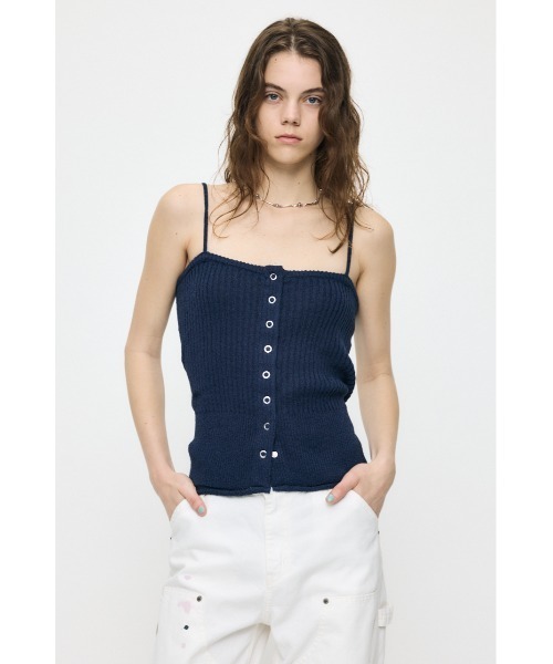 moussy ニットキャミ 9000→8200値下げ済み moussy ニットキャミ 9000