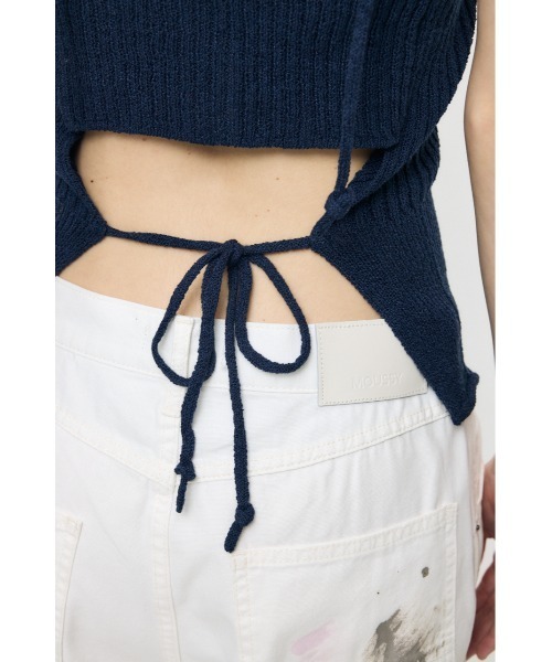 MOUSSY（マウジー） キャミソール 「再入荷」FRONT BUTTON KNIT