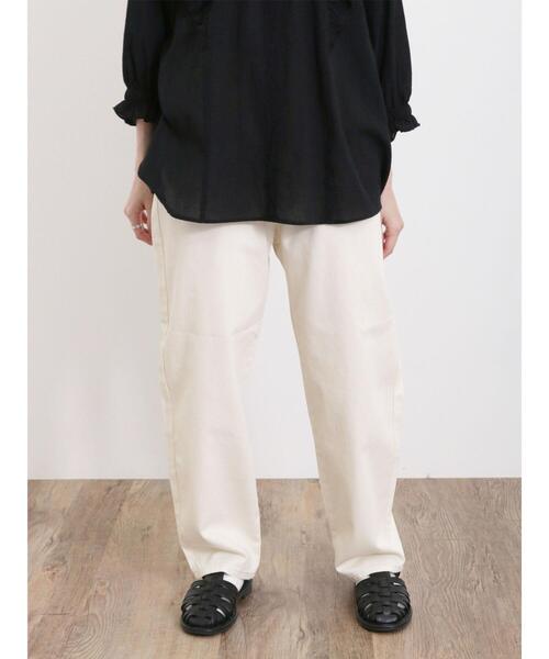 「Samansa Mos2」 デニムパンツ L ネイビー レディース_画像9