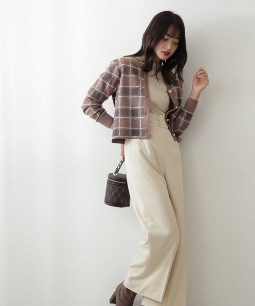 「PROPORTION BODY DRESSING」 セットアップ SMALL ネイビー レディース_画像9
