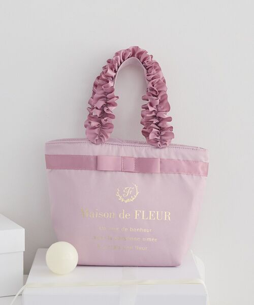 Maison de FLEUR（メゾンドフルール） トートバッグ ブランドロゴ