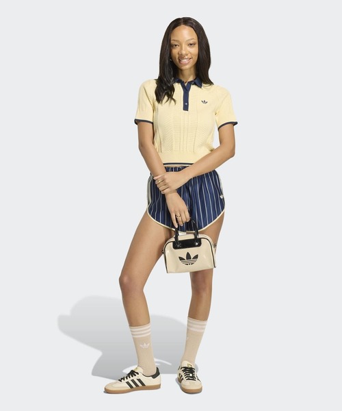 adidas（アディダス） ポロシャツ ポロ ケーブル ニット カリ T