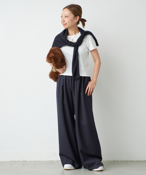 Deuxieme Classe（ドゥーズィエムクラス） ワイドパンツ パンツ