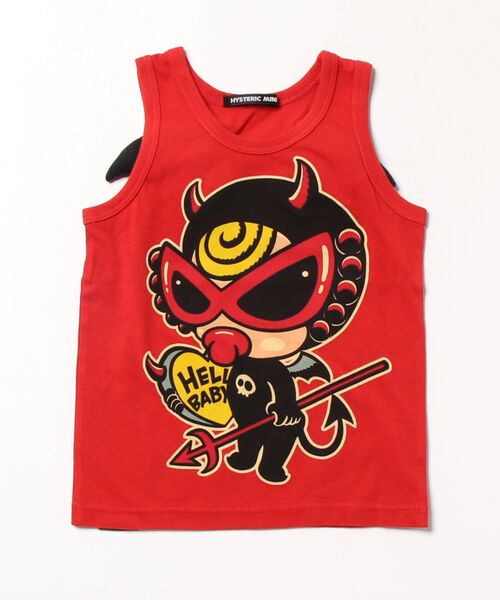 HYSTERIC MINI（ヒステリックミニ） タンクトップ 肌着 DEVILKIN 羽