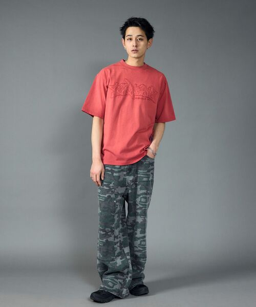 「SEQUENZ」 パンツ LARGE グレー メンズ_画像4