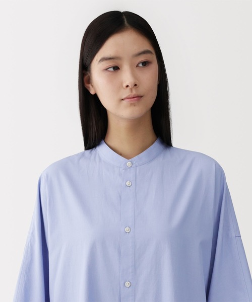 「MUJI Labo」 7分袖ワンピース M グレー レディース_画像8
