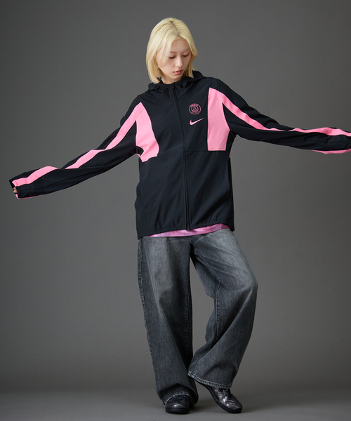 【サイズL】NIKE ナイキ パーカー  フーディー　ピンク黒 NIKE（ナイキ） パーカー 「NIKE / ナイキ」PSG M NK DF ENERGY JKT W
