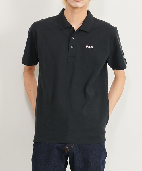 FILA ポロシャツ 「FILA/フィラ」WEB限定 別注 機能付き ワン