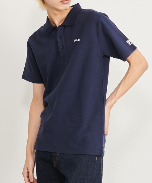 FILA ポロシャツ 「FILA/フィラ」WEB限定 別注 機能付き ワン