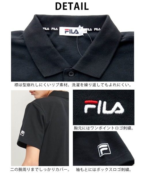 FILA - FILA フィラ ポロシャツ（新品）（期間限定値下げ） FILA ポロシャツ 「FILA/フィラ」WEB限定 別注 機能付き ワン