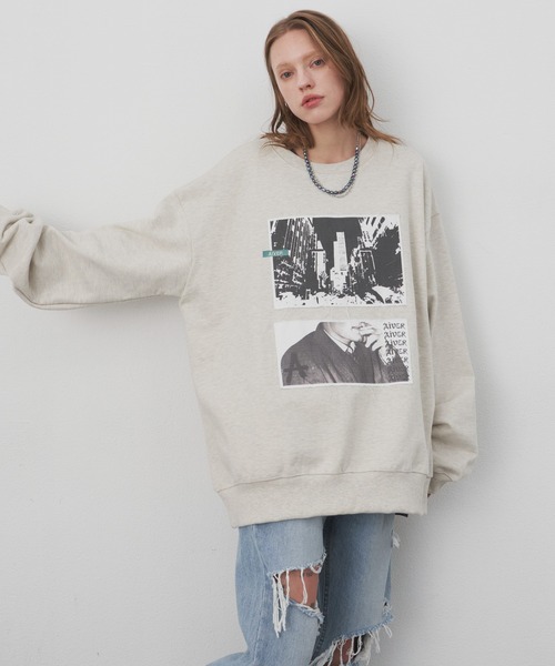 スウェット AIVER Sパッチスウェット|ZOZOTOWN PayPayモール店|12