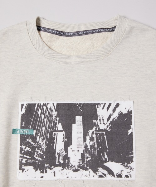 スウェット AIVER Sパッチスウェット|ZOZOTOWN PayPayモール店|21