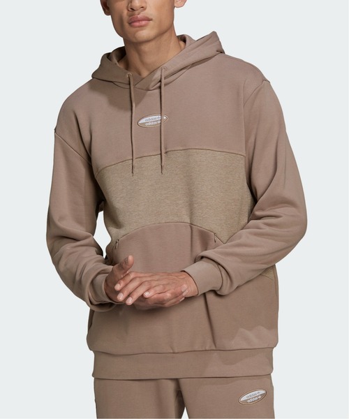 定価13200円送料無料メンズXL(O)adidas originals/ベージュスウェットパーカーHumanrace/H58291 adidas Originals - 定価13200円XLアディダスオリジナルス
