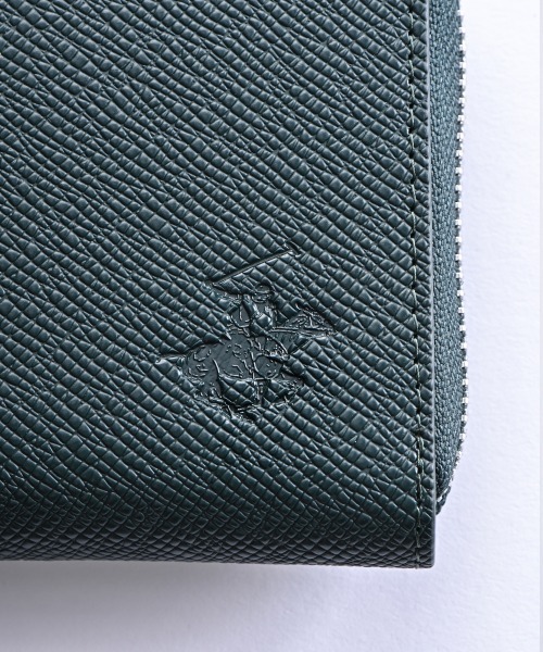 BEVERLY HILLS POLO CLUB 長財布 ネイビー×ブラック BEVERLY HILLS POLO CLUB ビバリーヒルズポロクラブ 長財布