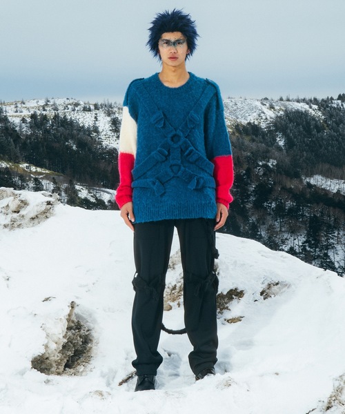 amok（アモク） パンツ BONDAGE KNIT PANTS メンズ レディース