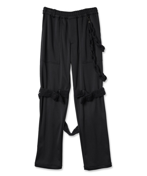 amok パンツ BONDAGE KNIT PANTS メンズ レディース : ZOZOTOWN
