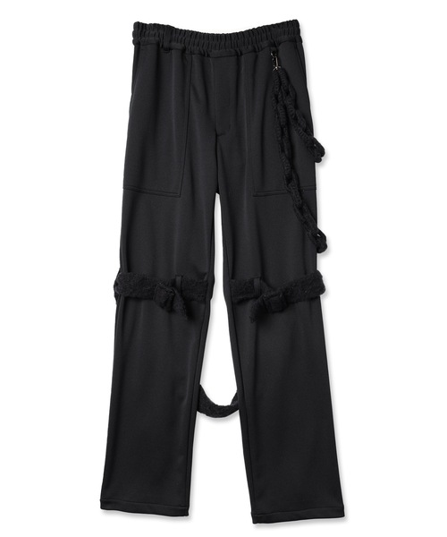 パンツ amok 21AW track pants amok パンツ BONDAGE KNIT PANTS メンズ レディース : ZOZOTOWN