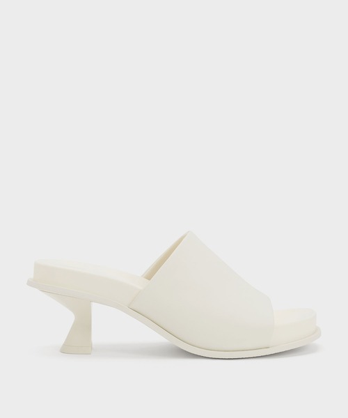 【Chloe】Oli ヒールサンダル CHARLES ＆ KEITH サンダル Clio クリオ スラントヒールミュール