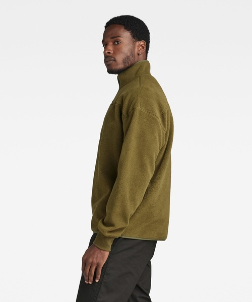送料込★G-Star★ハーフジップスウェットシャツ Half Loose G-STAR RAW トレーナー スウェット FLEECE HALF ZIP LOOSE