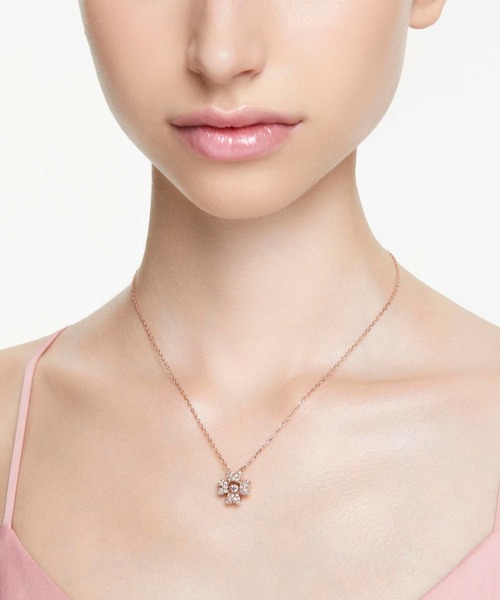 SWAROVSKI ネックレス 「公式」「スワロフスキー」Idyllia