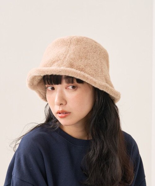 FREAK'S STORE（フリークスストア） 帽子 ハット ファー チューリップ