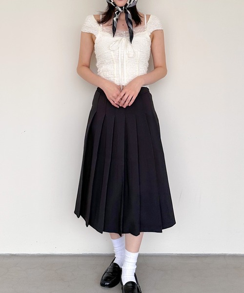 COEL♡コエルフロントプリーツ＆バックフレアースカート♡サイズ38 COEL Online StoreBOTTOMS/SKIRTS