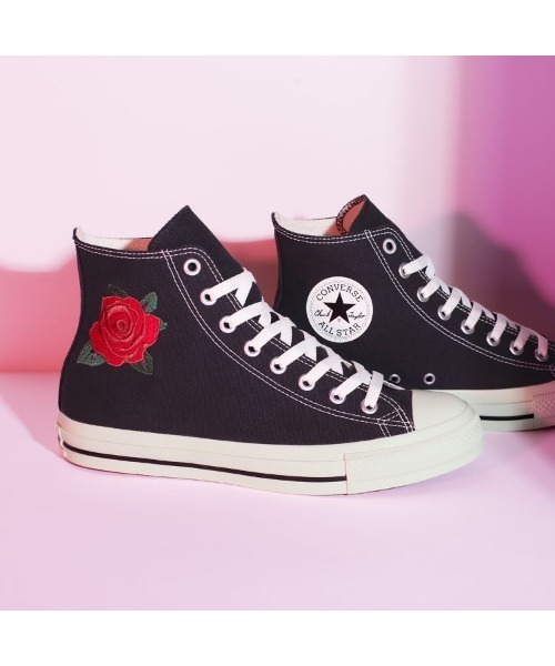 ALL STAR スニーカー (R) ROSEEMBROIDERY HI / オールスター (R