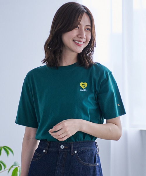 Arnold Palmer tシャツ ハートモチーフ シェア ロゴ Tシャツ