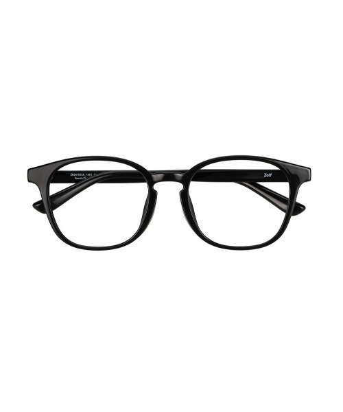 クリアプラスチック メガネフレーム Zoff 伊達メガネ メガネ 眼鏡 ウェリントン型 メガネ