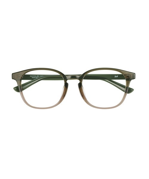 Zoff 伊達メガネ メガネ 眼鏡 ウェリントン型 メガネ