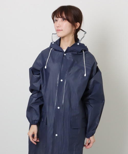 TOCCA 洗える レインコート 0サイズ ネイビー 洗える！】RAIN COAT レインコート （その他アウター）｜TOCCA
