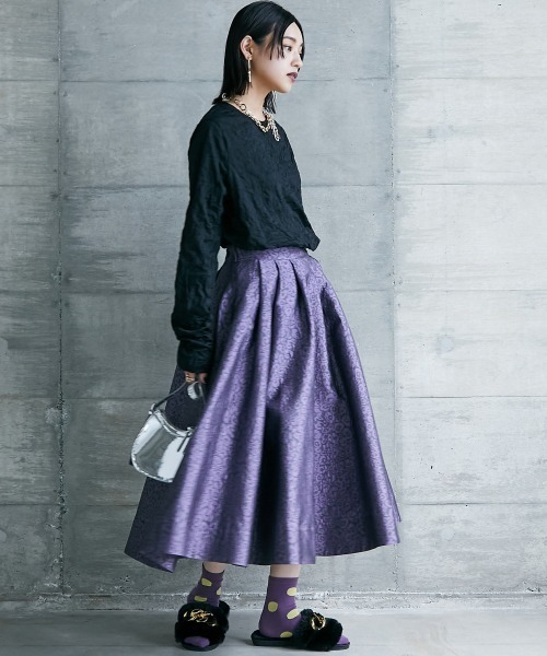 GEVS. tシャツ しわ加工クルーネックカットソープルオーバー