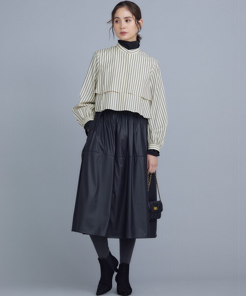 COMME des GARCONS(コムデギャルソン) 16AW ジャガード調プリント 花柄 切り替えトップス レディース JPN：S 【中古】【ブランド古着バズストア】 COMME des GARCONS(コムデギャルソン) 16AW ジャガード調プリント 花柄