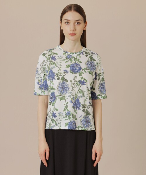 tシャツ モイストヴィンテージフラワープリントプルオーバー レディース MACKINTOSH LONDON tシャツ モイストヴィンテージフラワー