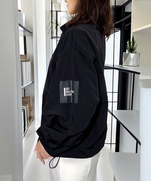 Candlestick ブルゾン ジャンバー 萌え袖 バルーンスリーブ ナイロン