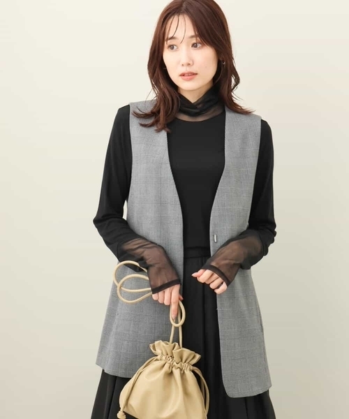 MK MICHEL KLEIN（エムケー ミッシェルクラン） ベスト ジレ ノー