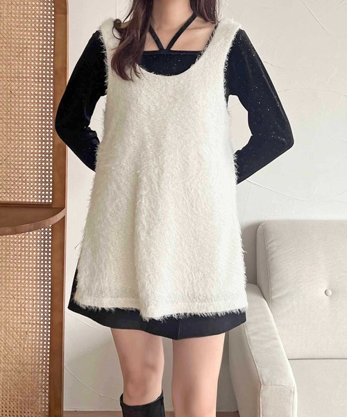 apres jour（アプレジュール） タンクトップ ノースリーブ 「apres