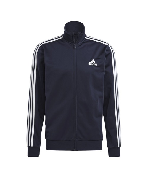 adidas プライムグリーン 3ストライプジャケット L adidas ジャージ アディダス PRIMEGREEN エッセンシャルズ 3