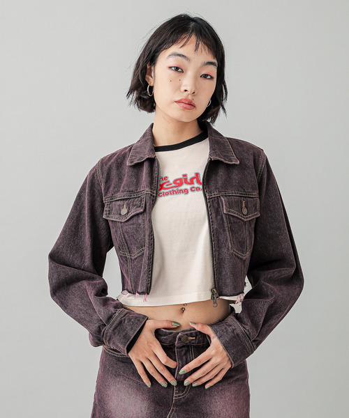 X-girl レディースGジャン、デニム｜コート、ジャケット