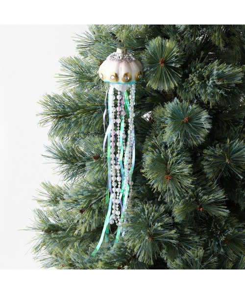 Francfranc（フランフラン） インテリア ガラスオーナメント クラゲ