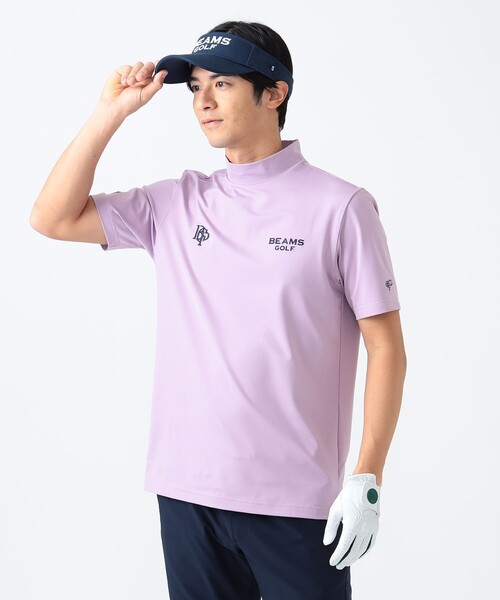 BEAMS GOLF tシャツ 「吸水速乾/接触冷感/UVカット」「MEN