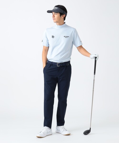BEAMS GOLF tシャツ 「吸水速乾/接触冷感/UVカット」「MEN