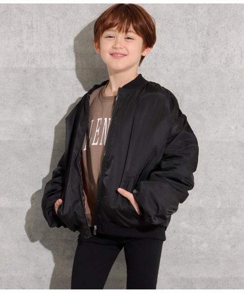 「ANAP kids」 「KIDS」ブルゾン 130cm アイボリー キッズ_画像4