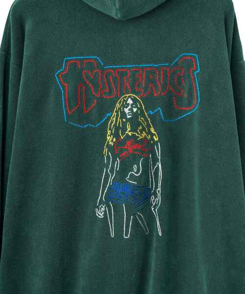 HYSTERIC GLAMOUR パーカー BAD ASS MAMA刺繍 メンズ : ZOZOTOWN