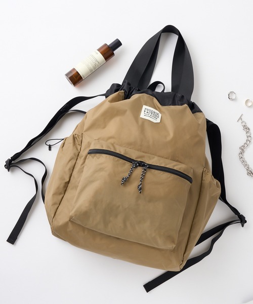 専用です！FREDRIK PACKERS バッグ ベージュ ナイロン Amazon.com: Fredrik Packers(フレドリックパッカーズ) Utility