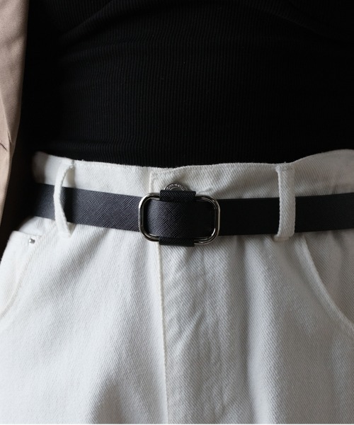 NUMBER NI(N)E ジップレザーベルト Black Rayon Belt FW25 26579755 | Zegna US